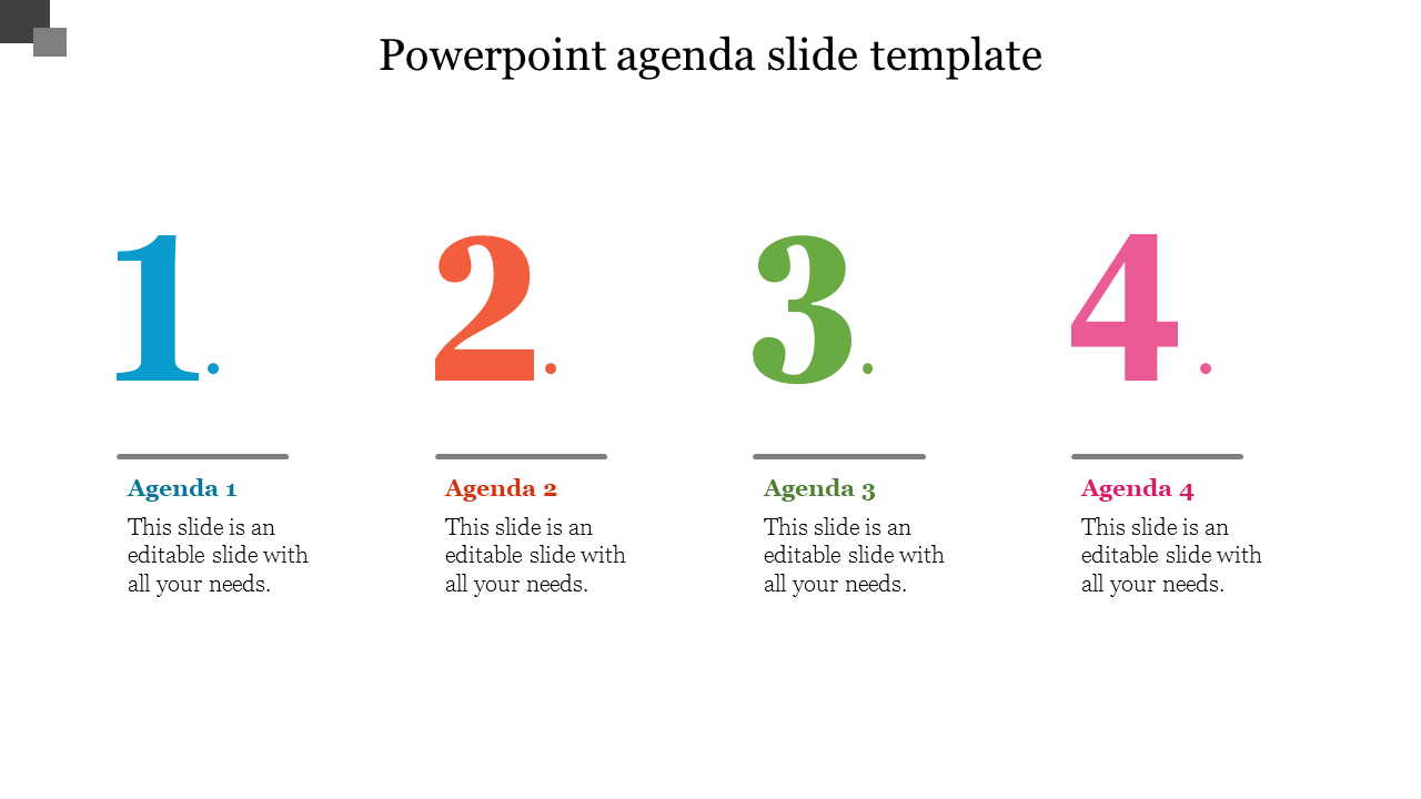Grab prime PowerPoint Agenda Slide Template presentation